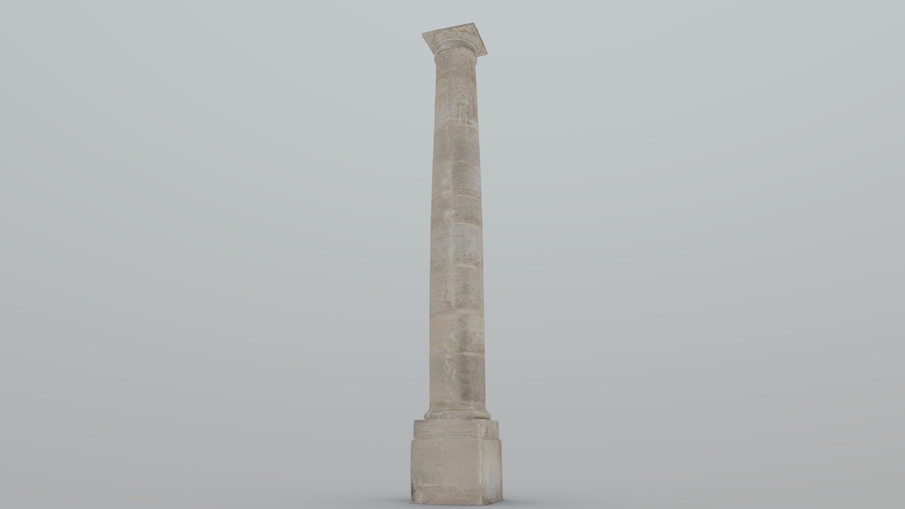 Media 1 for listing Column Palais Royal, Paris - photogrammetry