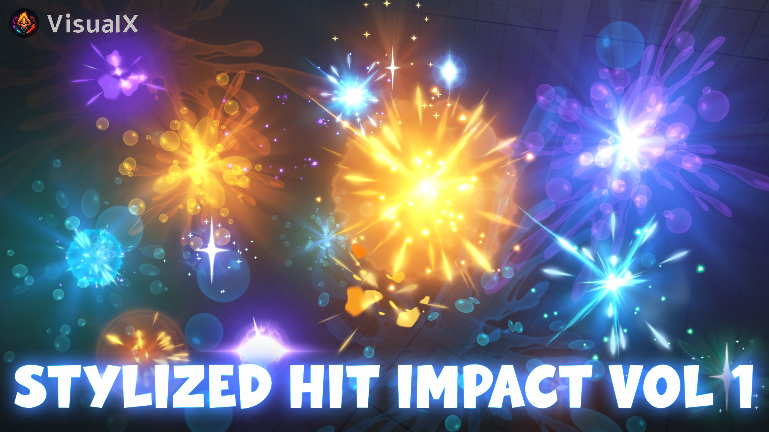 Stylized Hit Impact: vol 1 | Fab