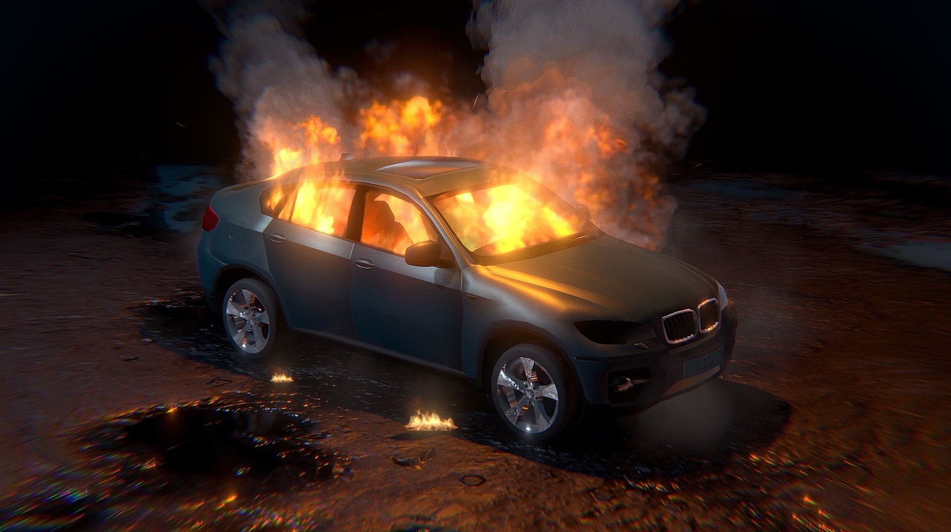 Media 1 for listing Car Fire and Explosion VFX