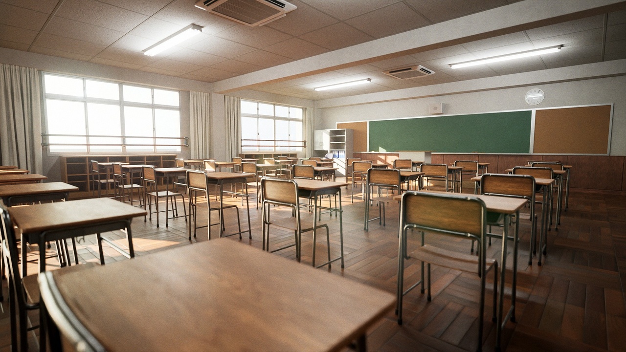 商品 Japanese Classroom - Realistic Environment 的媒体 1