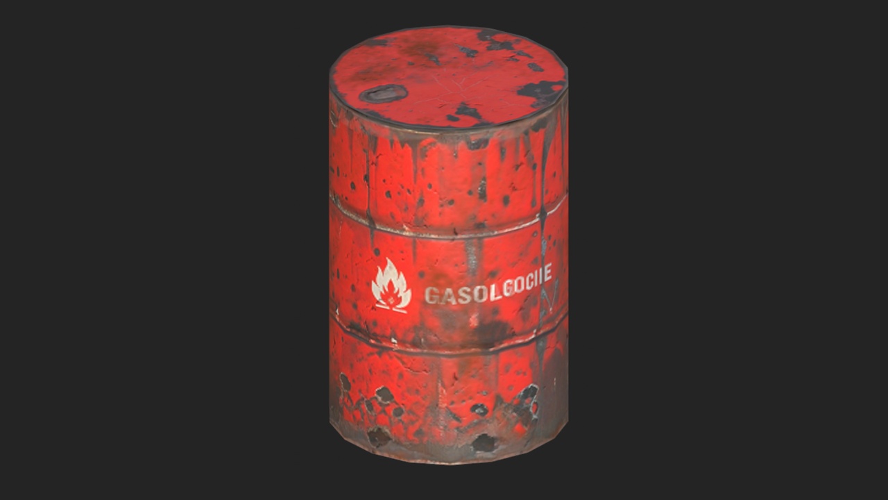 Media 1 for listing Gasoline red barrel