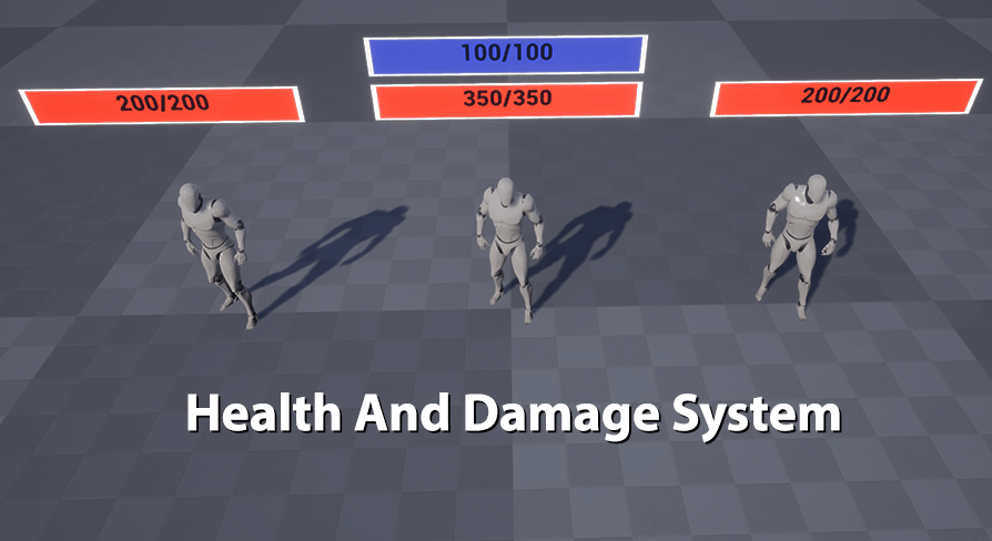 Health And Damage System | Fab