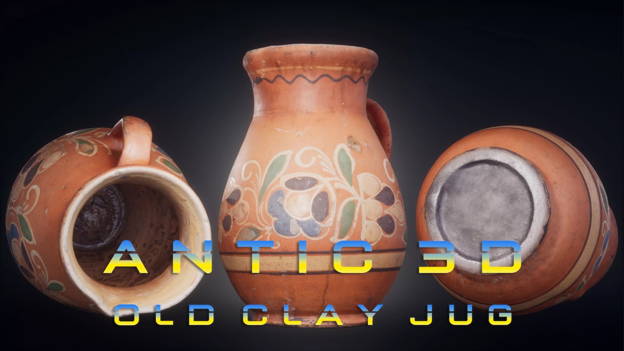 Media 1 for listing Old clay jug