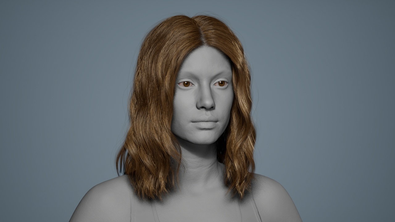 Media 1 for listing Loose 01 - MetaHuman Hair Groom