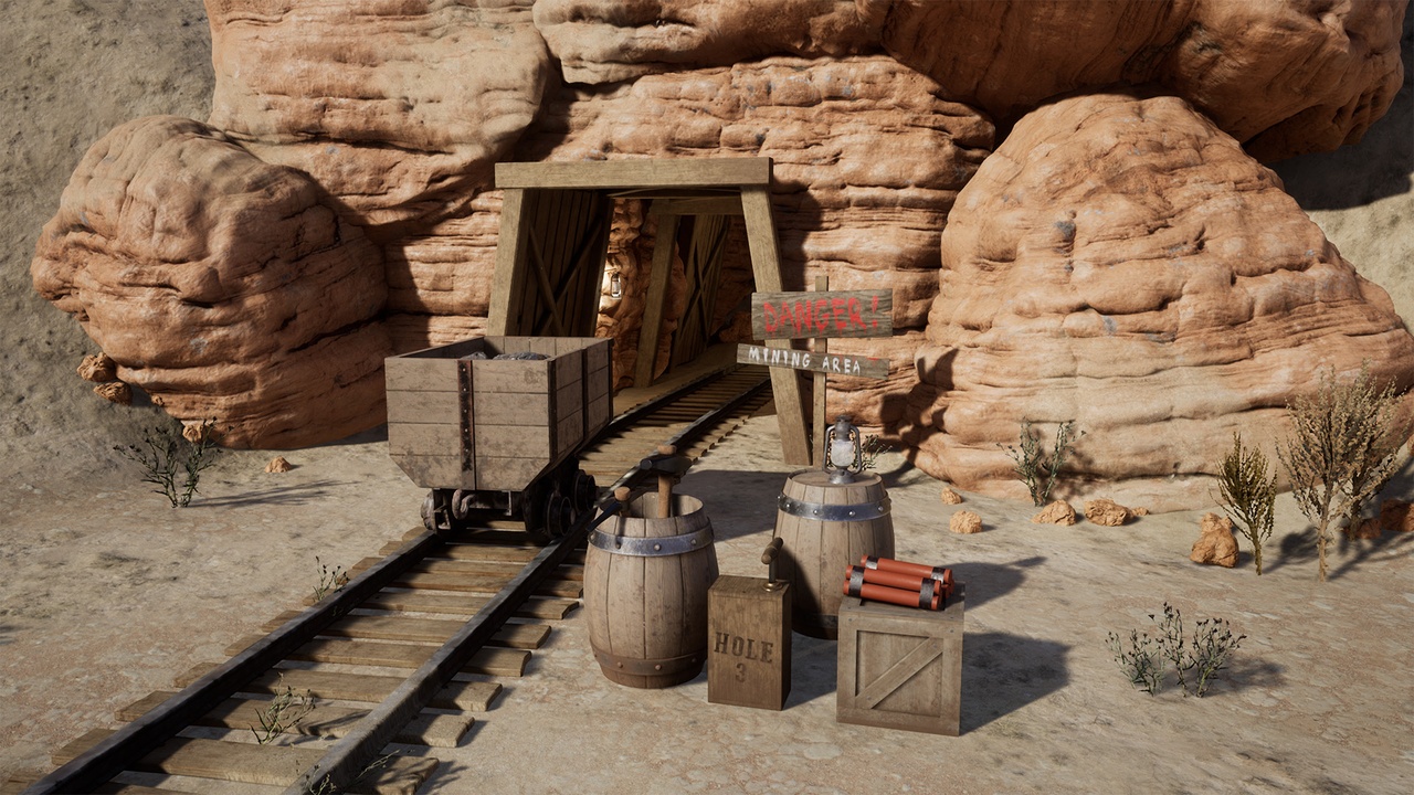 Media 1 for listing Desert Mining Props