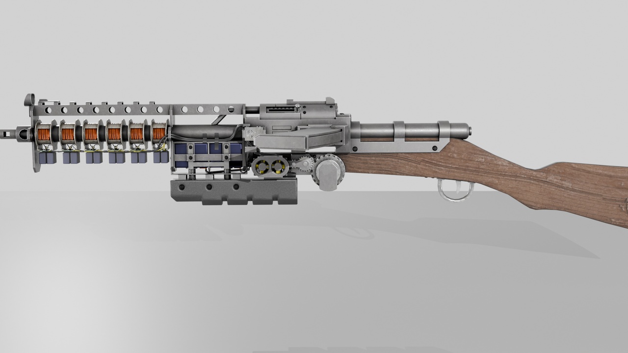Media 1 for listing Experimental Coil Rifle