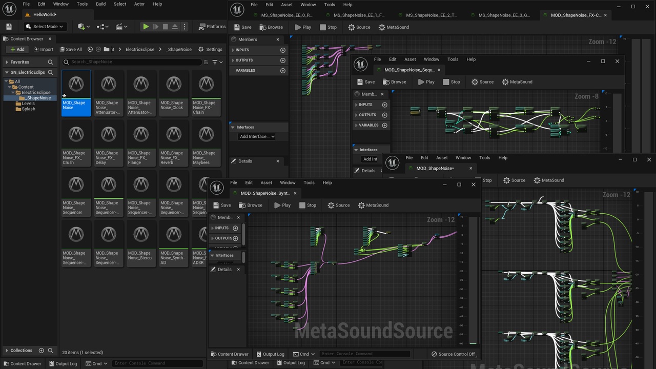 Media 1 for listing MetaVolts Music Maker Generator Tool for Easy in-game Soundtracks with MetaSound