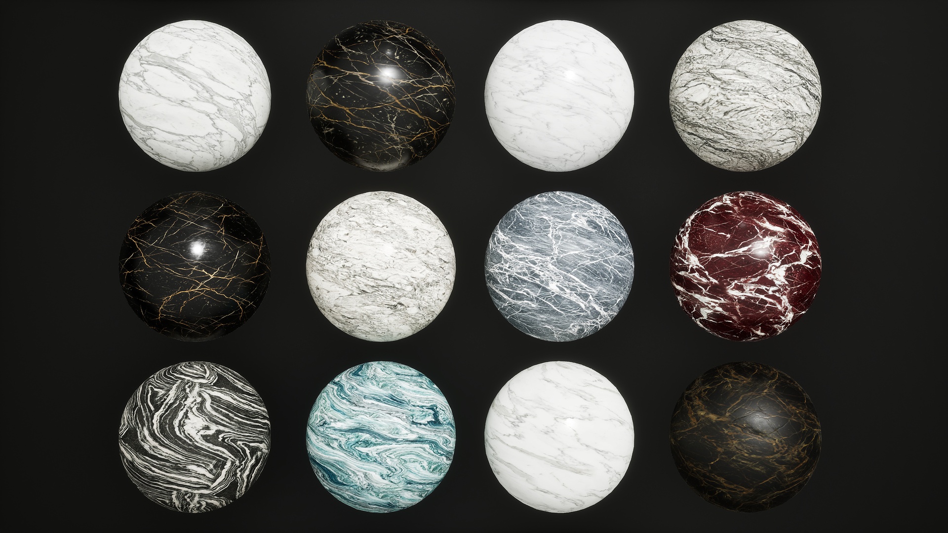 Media 1 for listing Realistic Materials - Marble 1