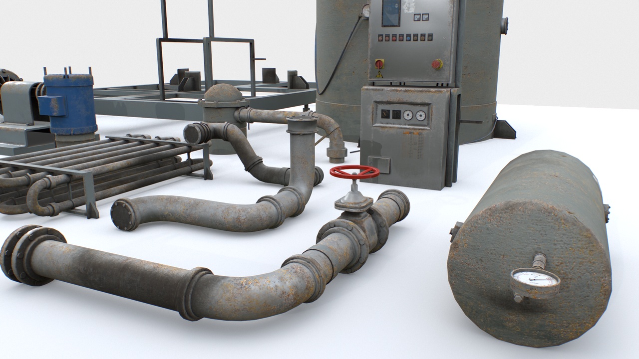 Media 1 for listing Old industrial props pack 1