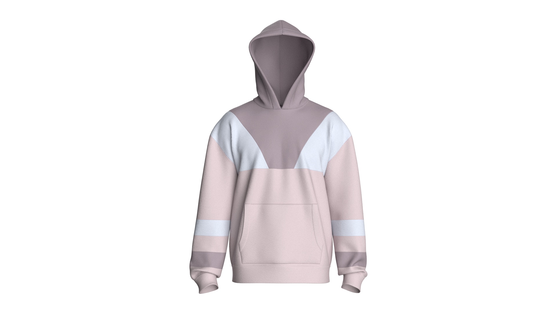 Media 1 for listing Men 3 Ton Kangaroo Pocket Hoodie | High Poly