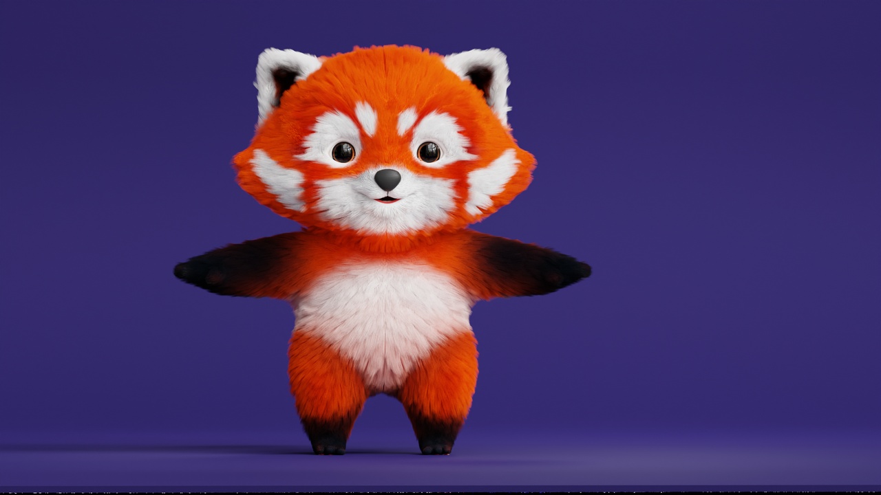 Media 1 for listing Cute cartoon panda