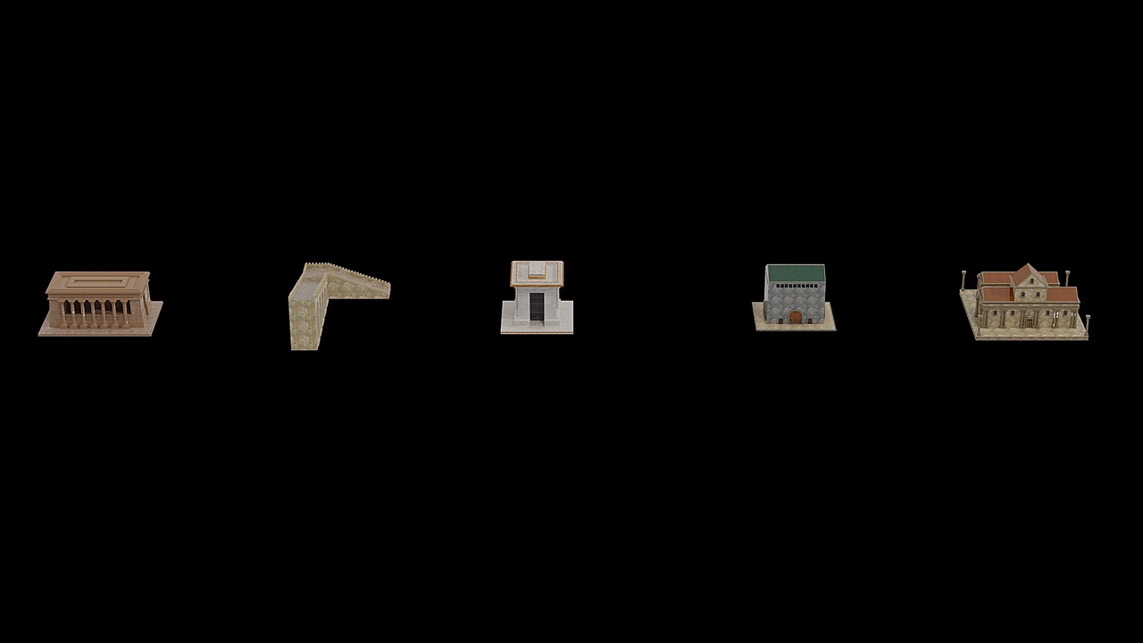 الوسائط 1 للقائمة 5 ancient mini structures