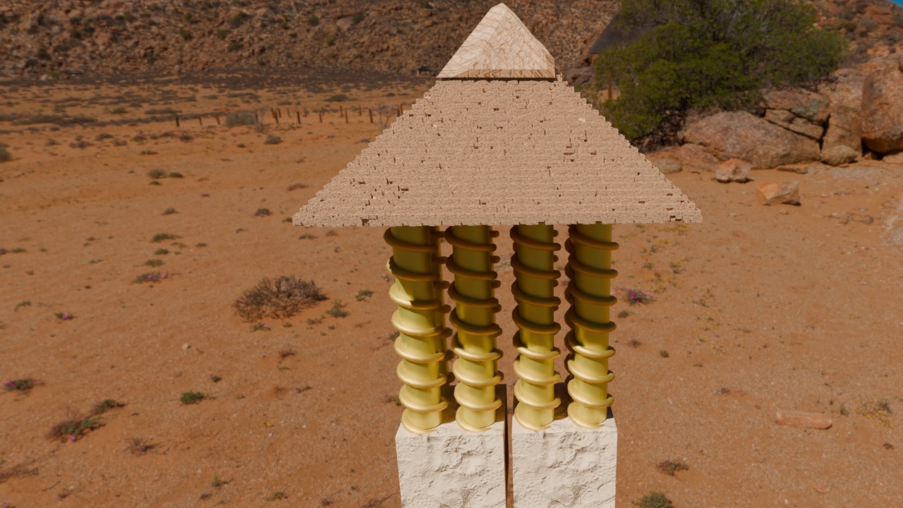 Media 1 for listing New discovery under the pyramid of Khafre, the Egyptian city & energy pipeline