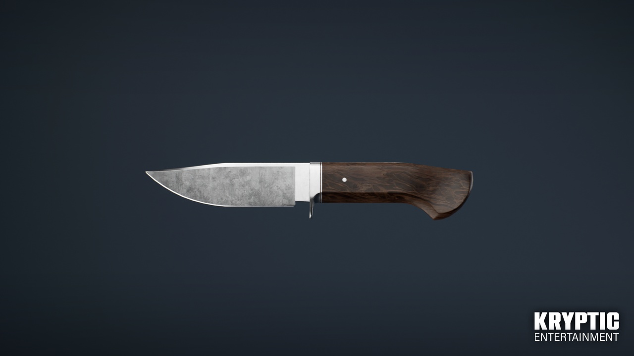 Drop Point Knife - (4K FPS Melee Weapon - 3 Bonus Skins) ilanı için 1. medya