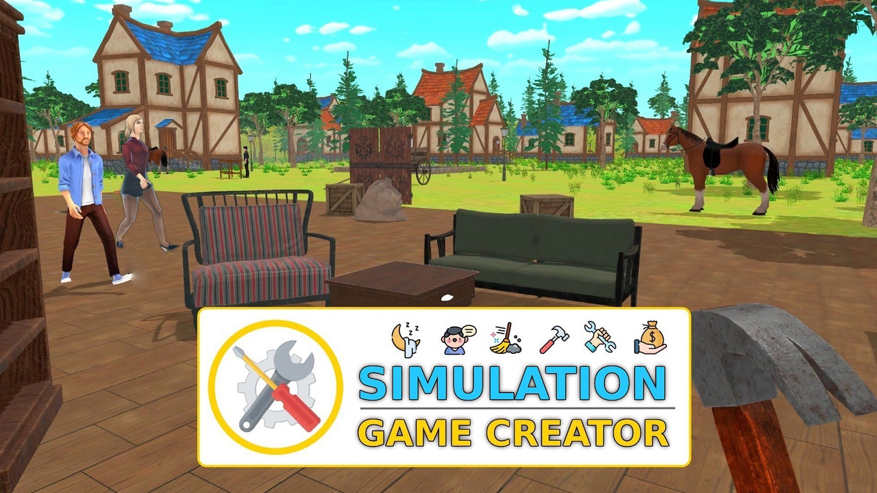 Media 1 for listing Simulation Game System - Create your own Simulator for Mobile and PC