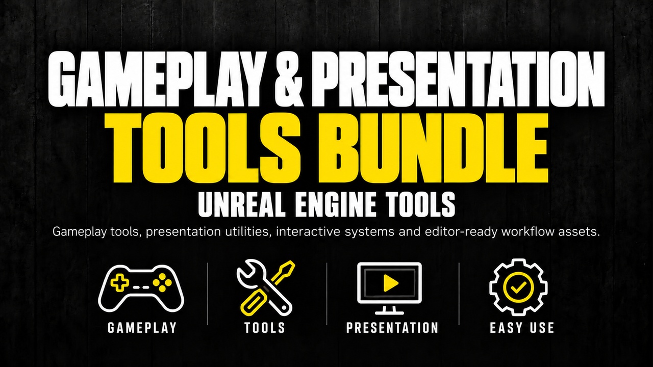 Media 1 for listing Gameplay & Presentation Tools Bundle