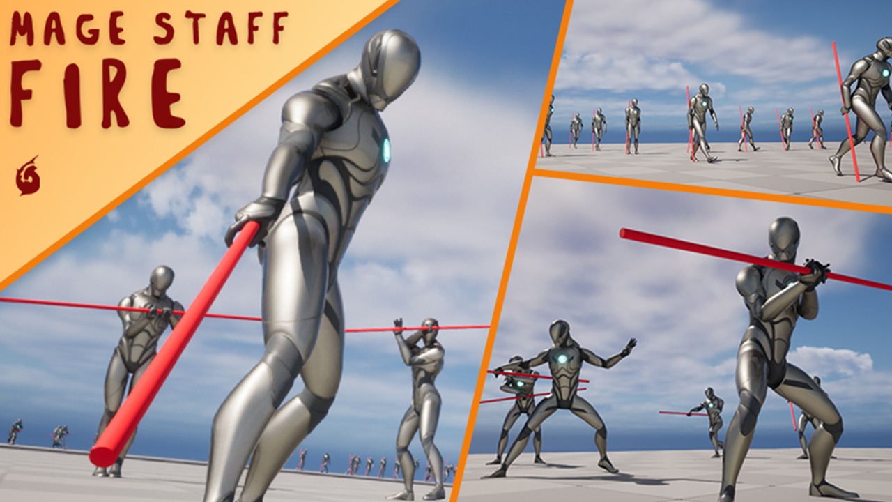 Media 1 for listing Mage Staff: Fire