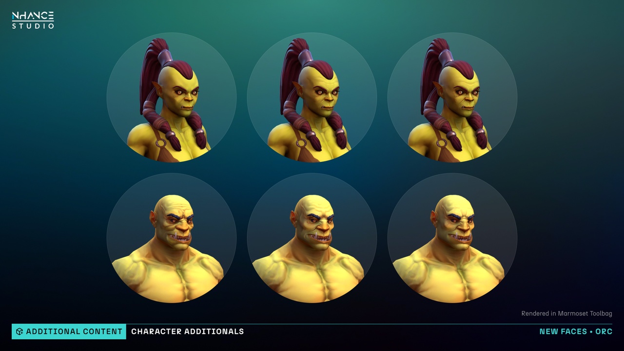 Media 1 for listing Stylized Character Additional Content