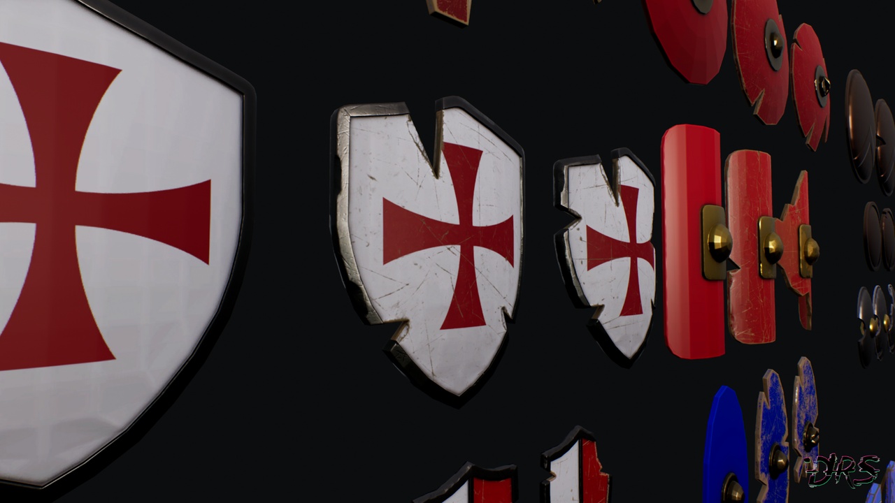 Media 1 for listing Stylized Shield Pack