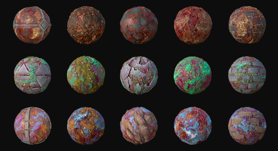 Pack Infected Texture | Fab