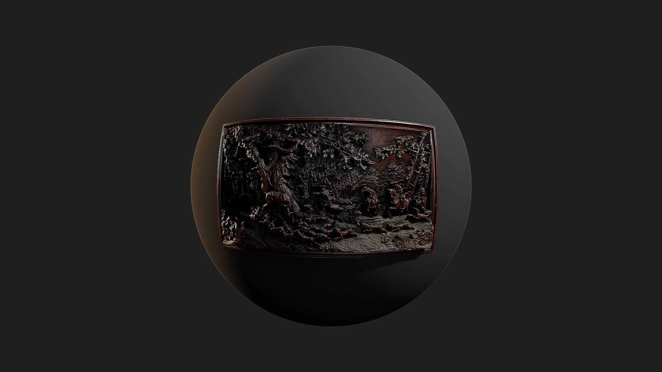 Media 1 for listing Decorative Wooden Relief