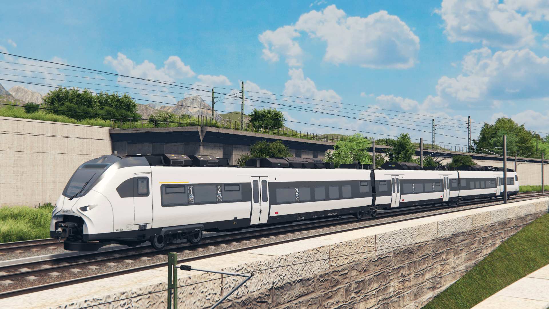 German Regional Train - White Livery | Fab