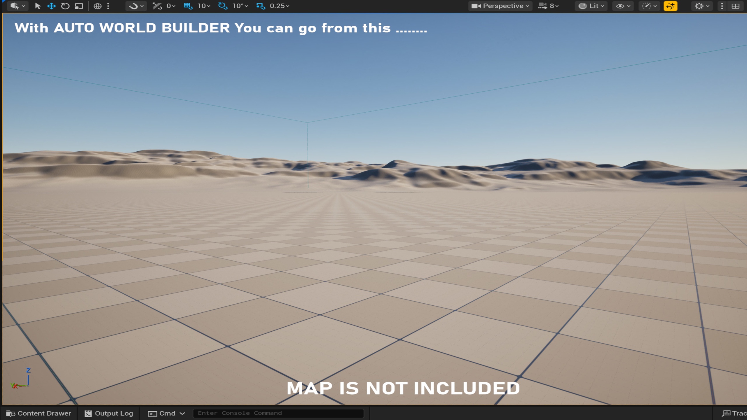 Media 1 for listing AUTO WORLD BUILDER - fast Scene Dressing & Atmosphere tool