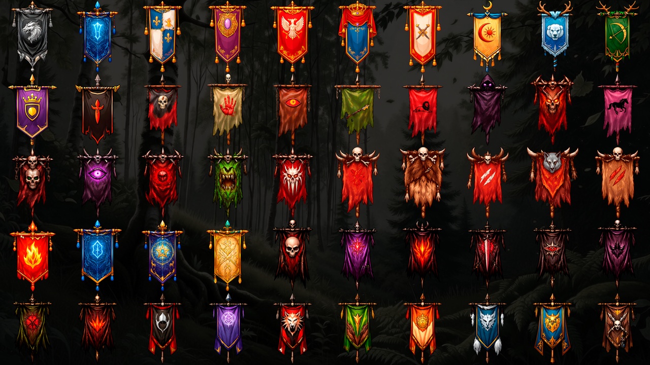 Media 1 for listing Medieval Flag Icons