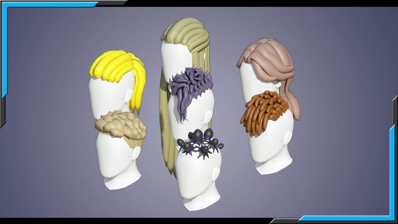 Media 1 for listing 30 Stylized Male Haircuts vol2