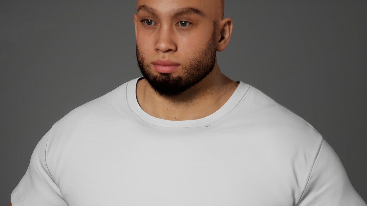 Media 1 for listing Realistic Man NPC MetaHuman for Cinematic & Games –  Pasha