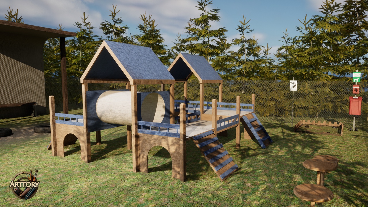 Media 1 for listing Canine playground, Loot place