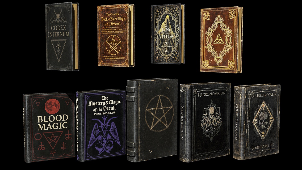 Media 1 for listing Occult Magic old books (set of 9)