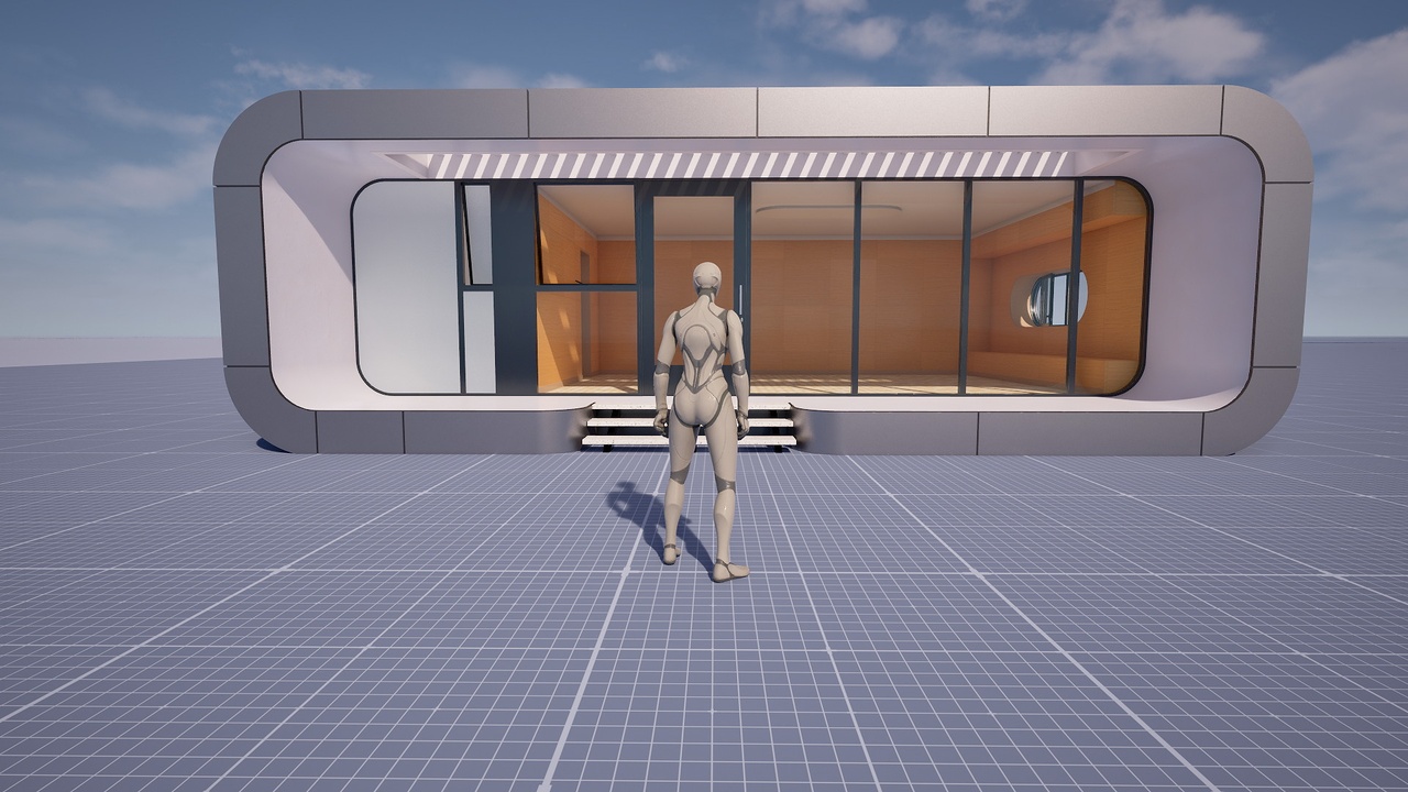 Media 1 for listing UB Futuristic capsule [tiny modular home]
