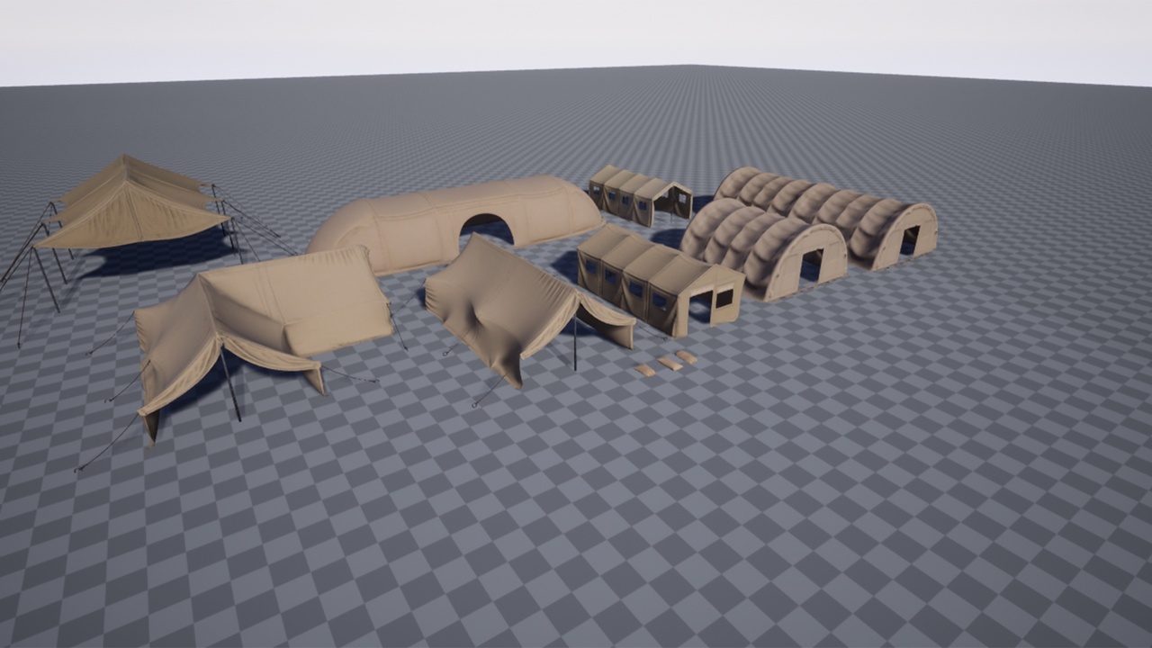 Media 1 for listing Tents and Sandbags