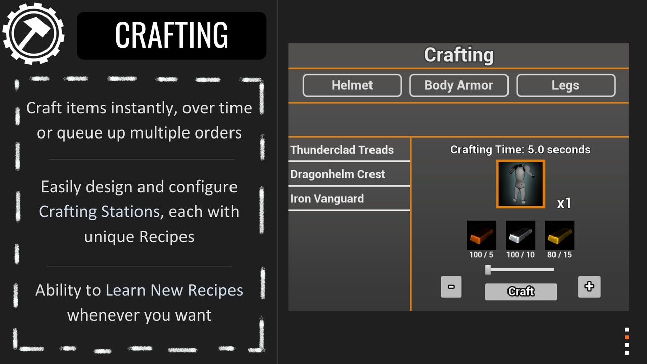 Advanced Crafting Toolkit [C++] | Fab