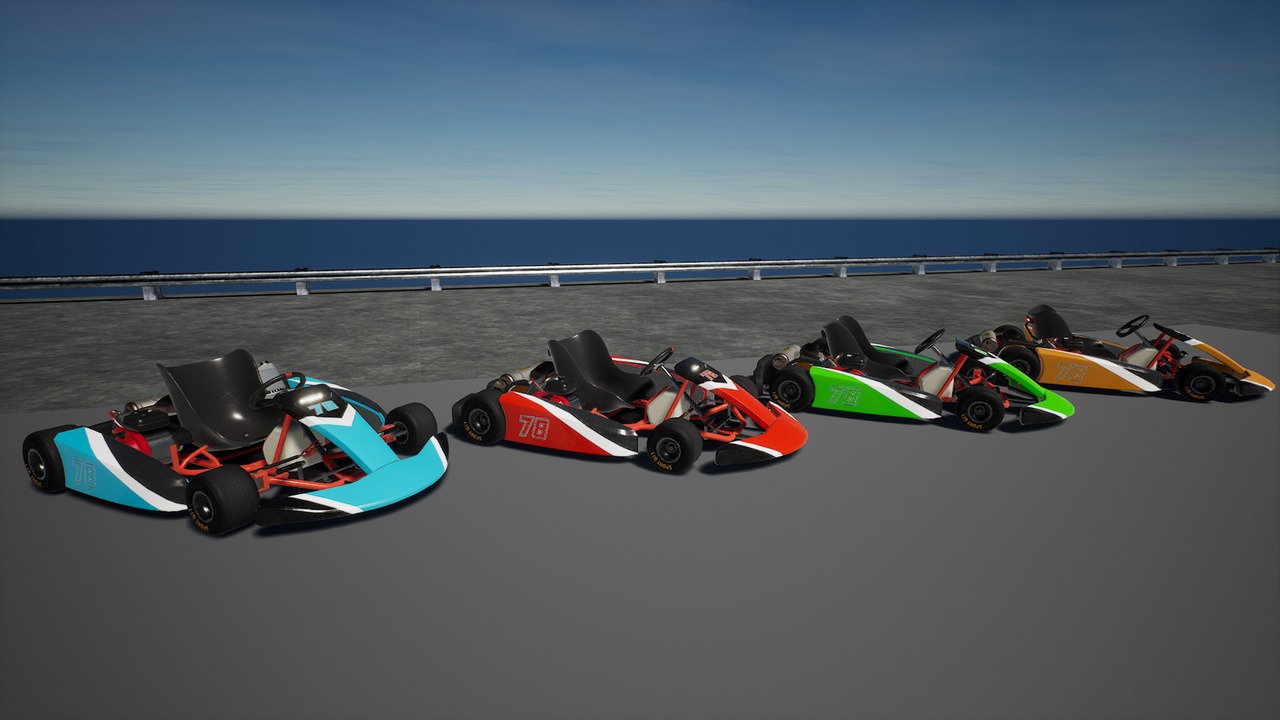Media 1 for listing Replicated Drivable Gokart