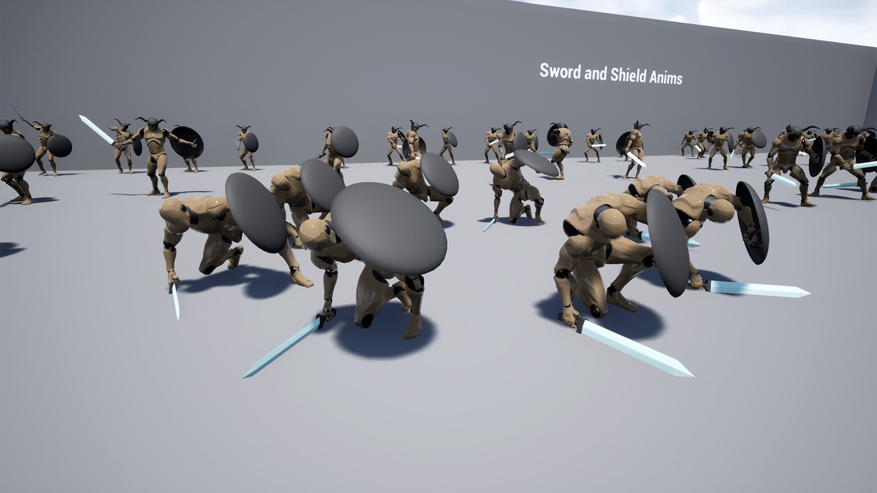 Media 1 for listing Sword and Shield Anims