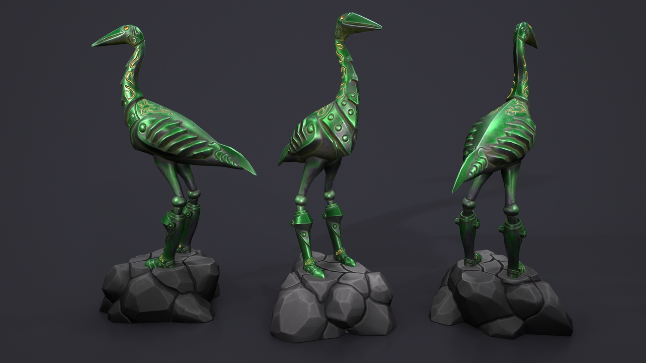 Media 1 for listing Statue Heron