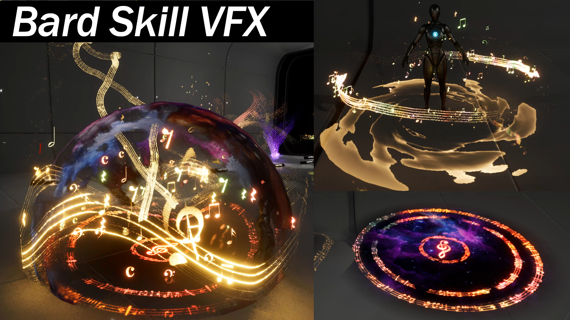 Bard VFX audio visual ( with SFX )
