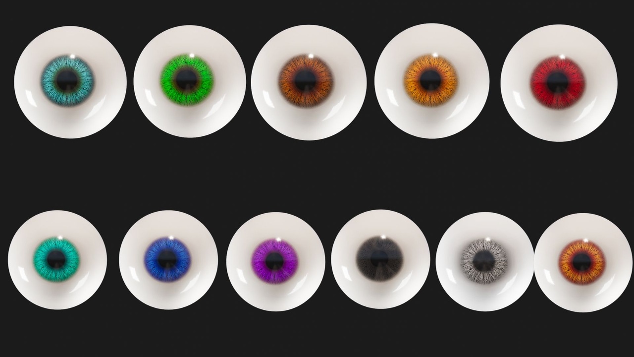 Media 1 for listing Realistic Eye Material Pack