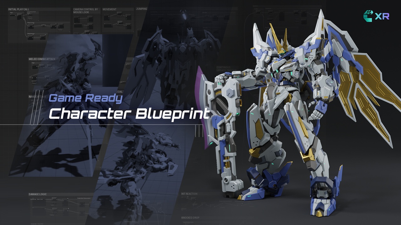 Media 1 for listing StagX Mecha Controller - Unreal Gameplay System