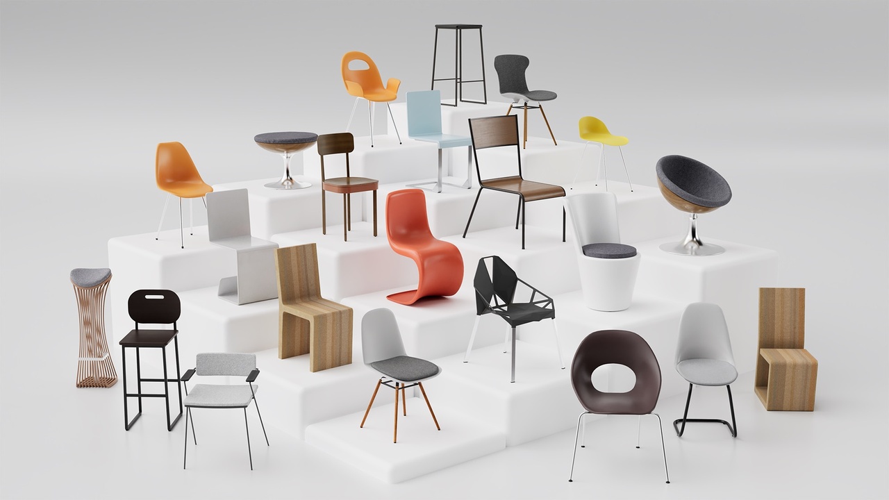 商品 Chairs Pack 1 的媒体 1