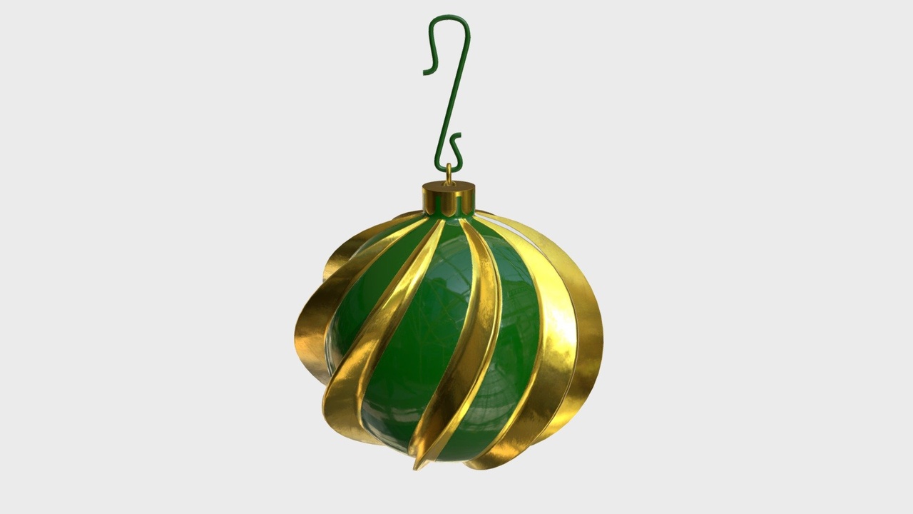 Media 1 for listing Christmas ball twisted
