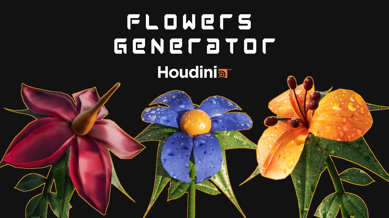 Media 1 for listing Flowers Generator HDA