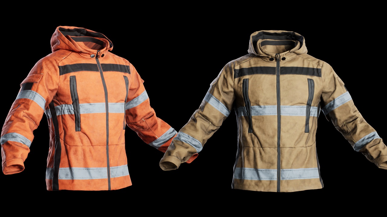 Media 1 for listing Worker Jacket - Metahuman