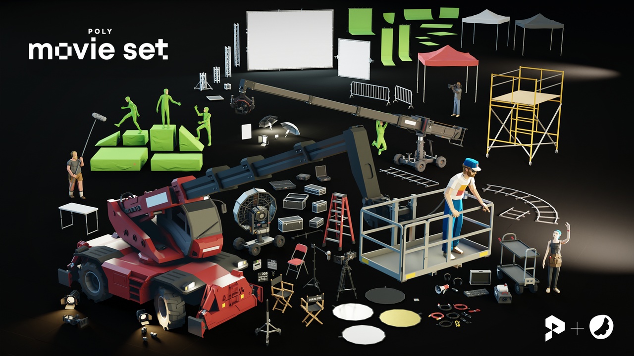 Media 1 for listing Poly Movie Set Pack