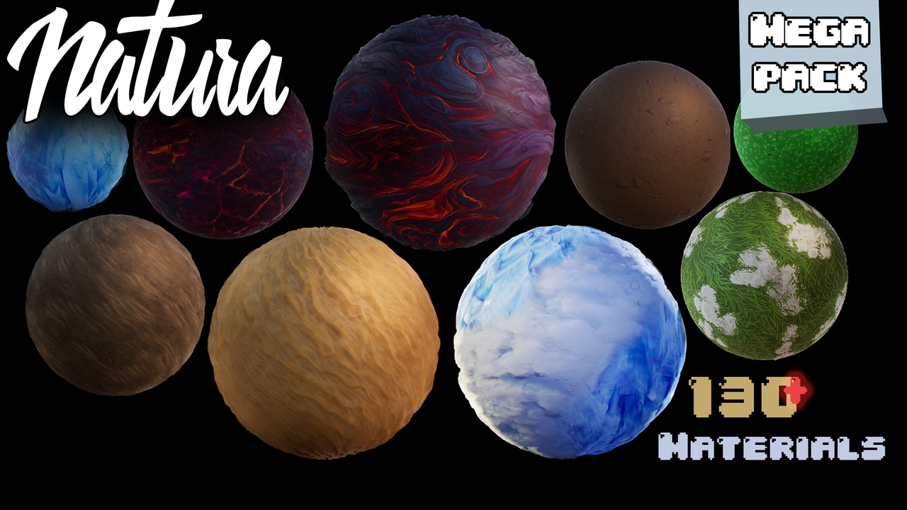 Media 1 for listing Natura - Mega Materials Pack