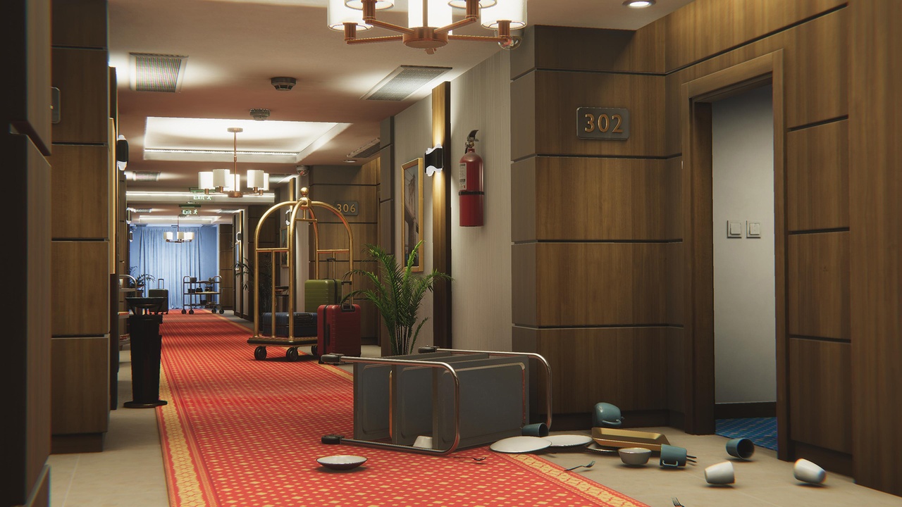 商品 Modular Hotel Corridor - Unity3D 的媒体 1
