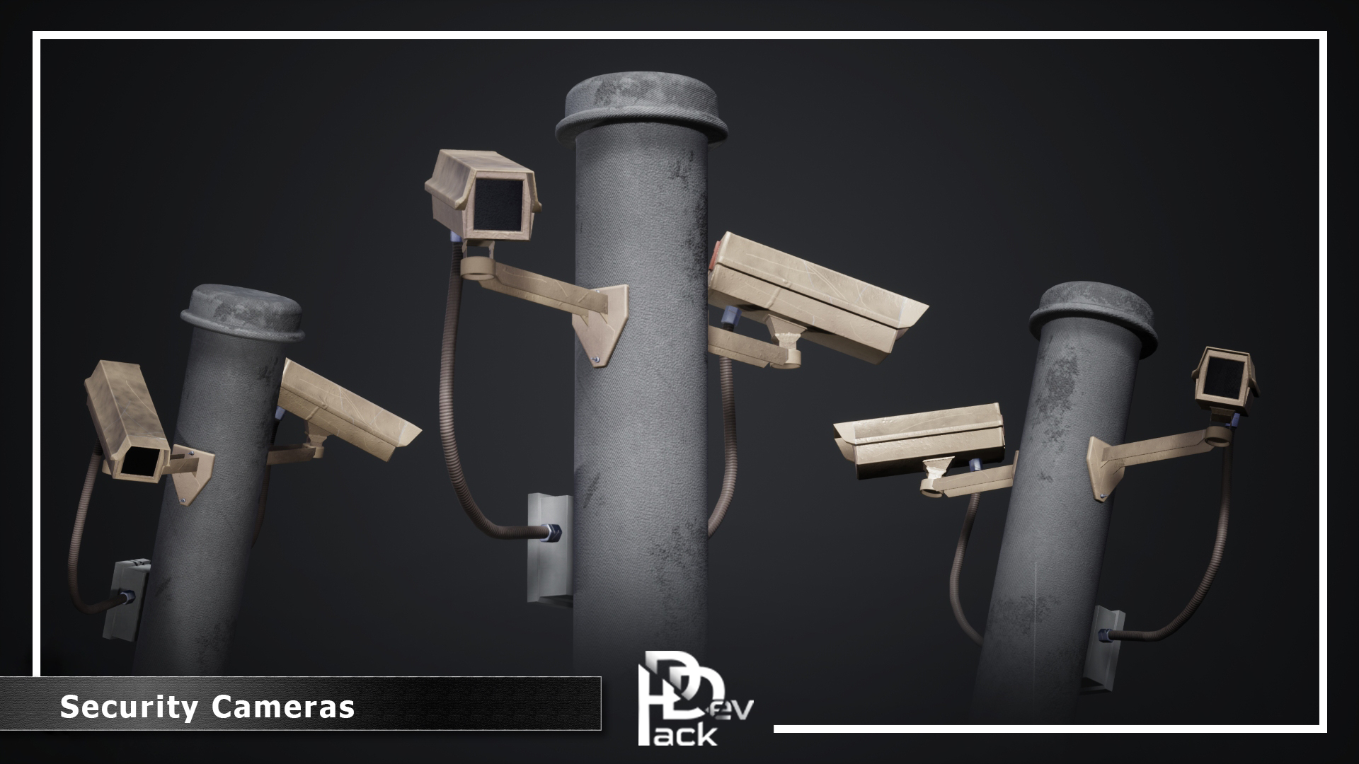 Security Cameras / 10 Assets | Fab