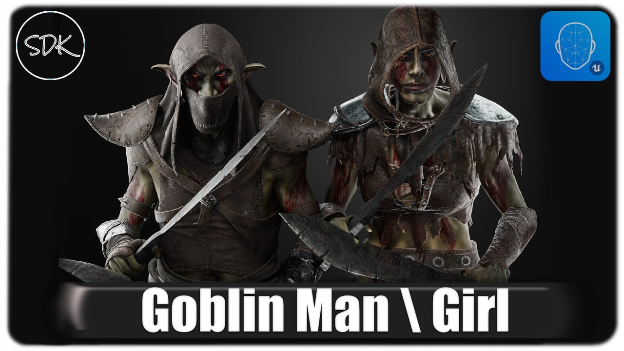 Media 1 for listing Goblin Man \ Girl